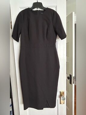 Banana Republic Classic Black Sheath Dress, Professional Dress, Size 8, N/WOT